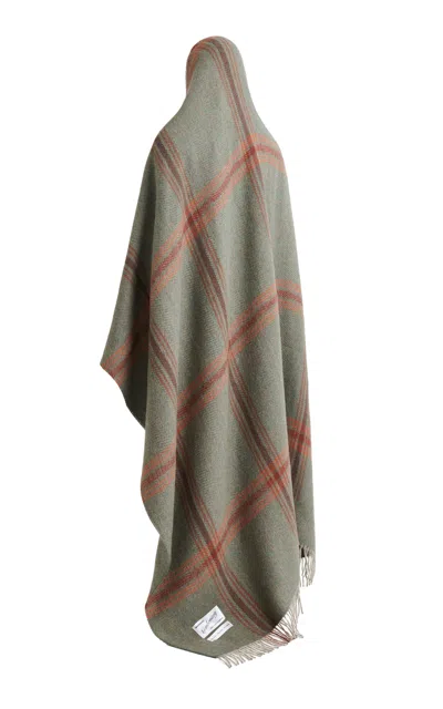 Magniberg Princess Wool Blanket In Green