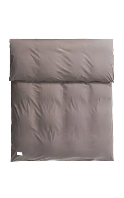 Magniberg Pure Pima Cotton Queen Duvet Cover In Gray