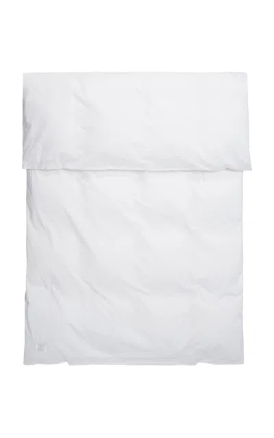 Magniberg Pure Pima Cotton Queen Duvet Cover In White