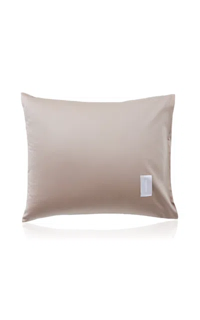 Magniberg Pure Standard Pima Cotton Pillow Case In Brown