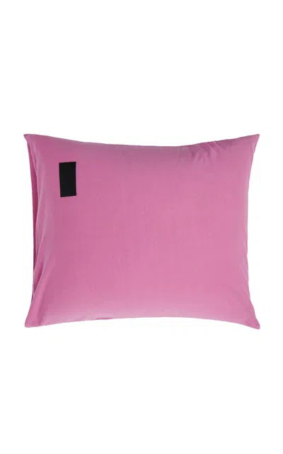 Magniberg Pure Standard Pima Cotton Pillow Case In Pink