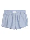 Magniberg Striped Shorts In Blue