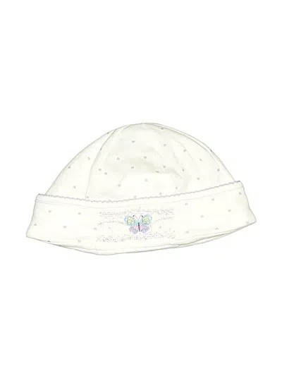 Pre-owned Magnolia Baby Kids' Beanie Hat In White