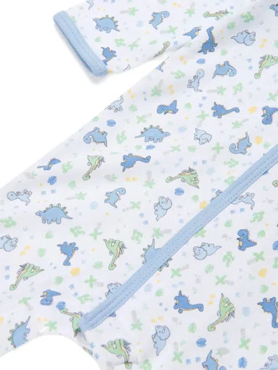 Magnolia Baby Dinosaur-print Footed Babygrow In Multi