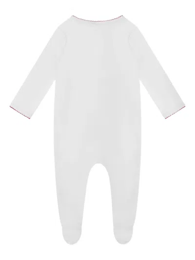 Magnolia Baby Santa-holly Babygrow In White