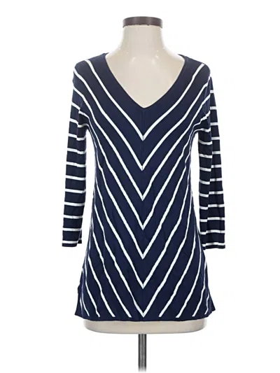 Pre-owned Magnolia Grace 3/4 Sleeve T-shirt In Blue