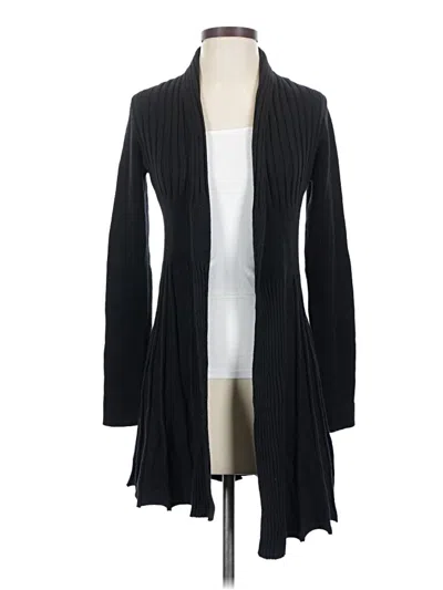 Pre-owned Magnolia Grace Cardigan Sweater In Black