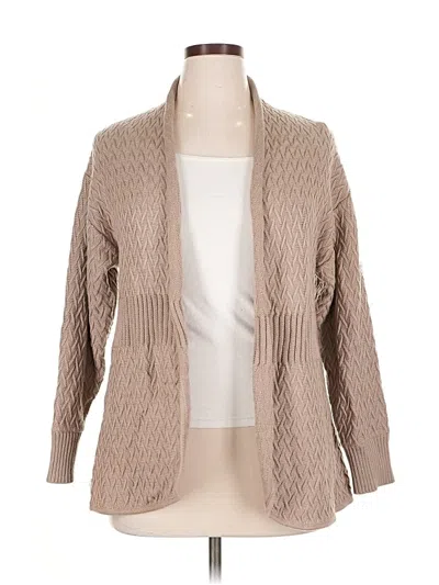 Pre-owned Magnolia Grace Cardigan Sweater In Brown