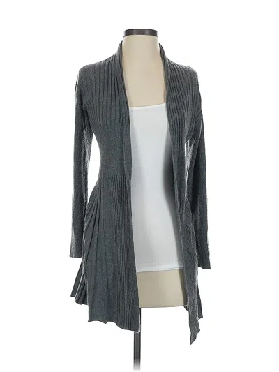 Pre-owned Magnolia Grace Cardigan Sweater In Gray
