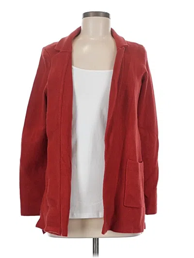 Pre-owned Magnolia Grace Cardigan Sweater In Red