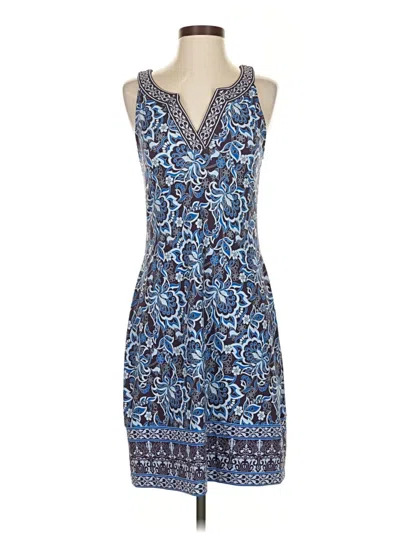 Pre-owned Magnolia Grace Casual Dress In Blue