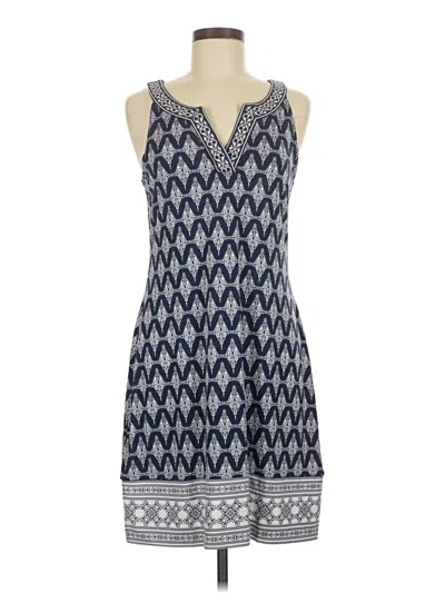 Pre-owned Magnolia Grace Casual Dress In Blue