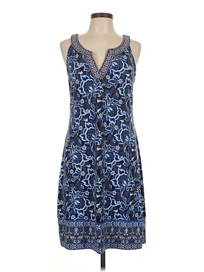 Pre-owned Magnolia Grace Casual Dress In Blue