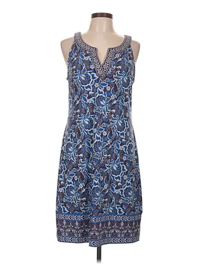 Pre-owned Magnolia Grace Casual Dress In Blue