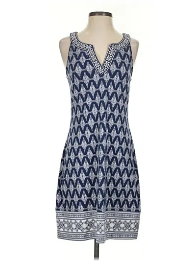 Pre-owned Magnolia Grace Casual Dress In Blue