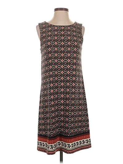 Pre-owned Magnolia Grace Casual Dress In Brown