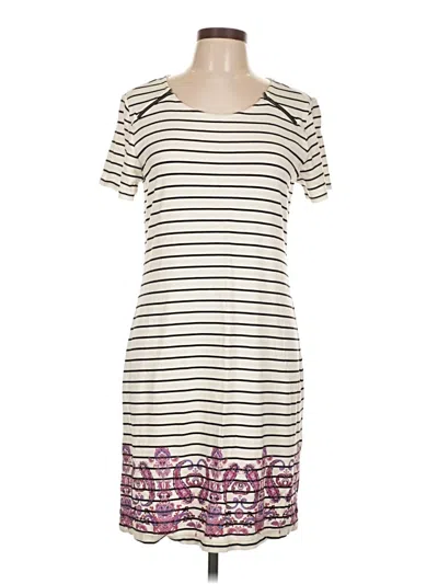 Pre-owned Magnolia Grace Casual Dress In Ivory