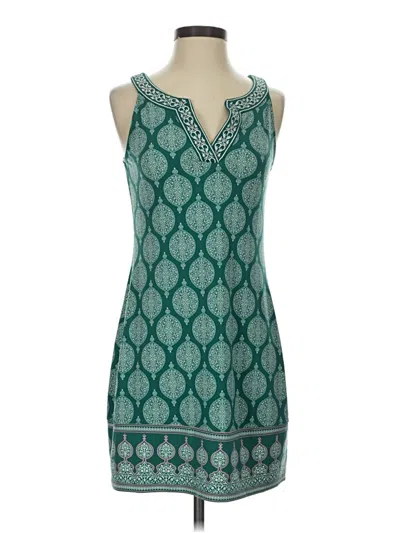 Pre-owned Magnolia Grace Casual Dress In Teal