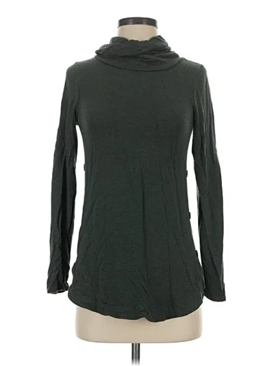 Pre-owned Magnolia Grace Long Sleeve Turtleneck In Green