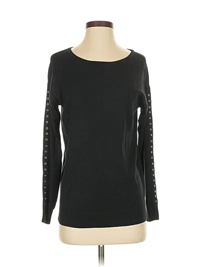 Pre-owned Magnolia Grace Pullover Sweater In Black