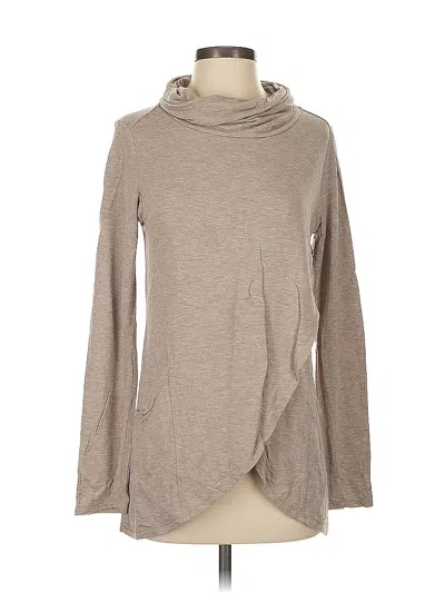 Pre-owned Magnolia Grace Turtleneck Sweater In Brown