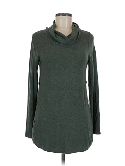 Pre-owned Magnolia Grace Turtleneck Sweater In Green