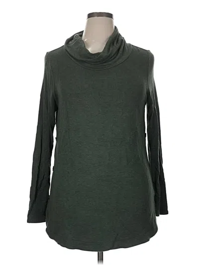 Pre-owned Magnolia Grace Turtleneck Sweater In Green