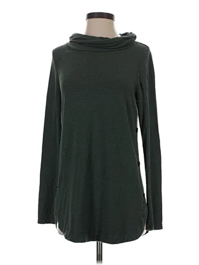 Pre-owned Magnolia Grace Turtleneck Sweater In Green
