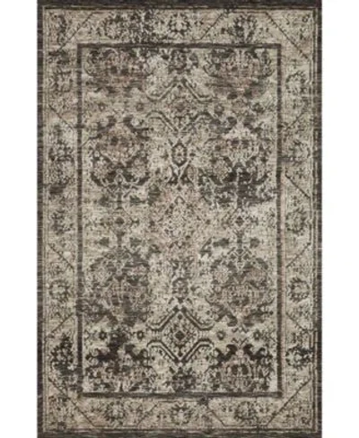 Magnolia Home By Joanna Gaines X Loloi Lindsay Lis 04 Area Rug In Charcoal