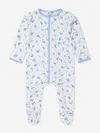 Magnolia Baby Baby Boys Dinoland Babygrow In White