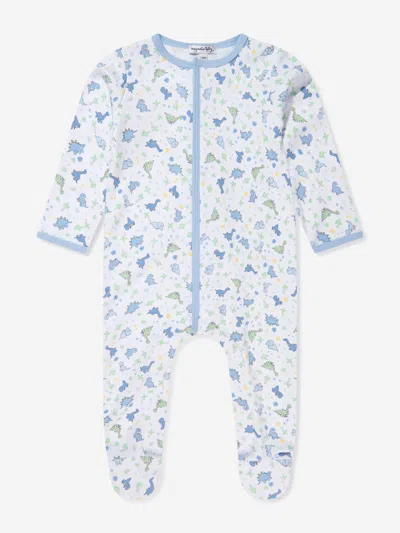 Magnolia Baby Kids' Baby Boys Dinoland Babygrow In White