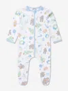 Magnolia Baby Baby Boys Sweet Gingerbread Babygrow In White