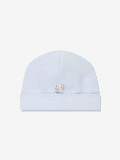 Magnolia Baby Baby Boys Sweet Gingerbread Embroidered Hat In White