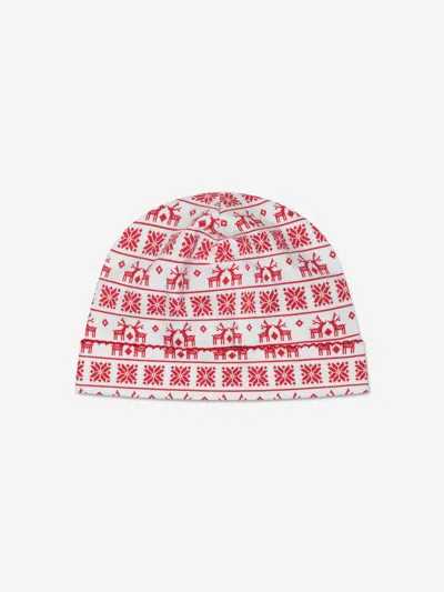 Magnolia Baby Baby Fair Isle Hat In Red