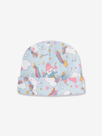 Magnolia Baby Kids' Baby Girls Dreamy Unicorns Hat In White