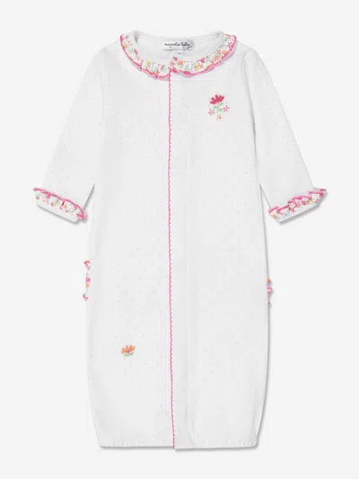 Magnolia Baby Kids' Baby Girls Embroidered Ruffle Converter In White