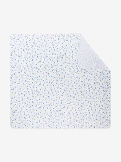 MAGNOLIA BABY - Arthur Smocked Blanket - Blue main image 0