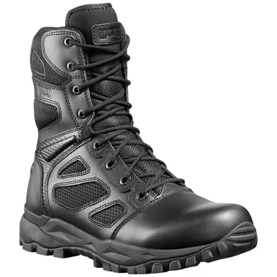Pre-owned Magnum Elite Spider X 8.0 Side Zip Tactical Security Combat Mens Boots Black