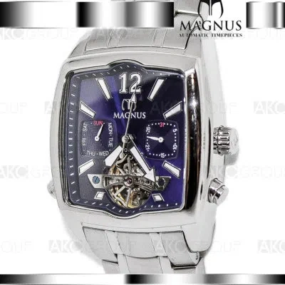 Pre-owned Magnus Halifax M111mss01 Automatic Mens Watch