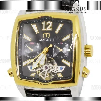 Pre-owned Magnus Halifax M111mtb02 Automatic Mens Watch