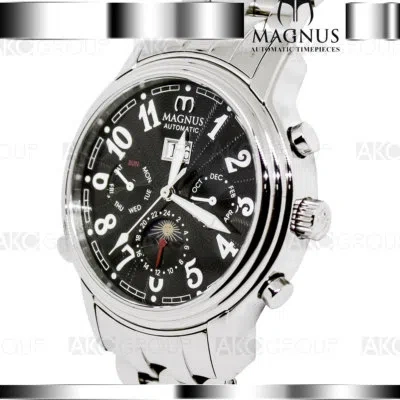 Pre-owned Magnus Lugano M104mss82 Automatic Mens Watch