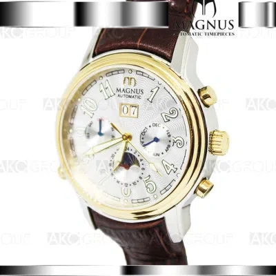 Pre-owned Magnus Lugano M104mtr85 Automatic Mens Watch