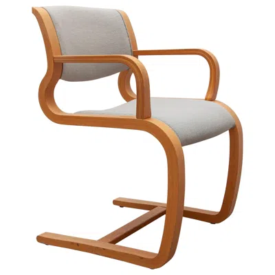 Pre-owned Magnus Olesen Cantilever Armchair Designed By , Denmark, 1975 In Brown