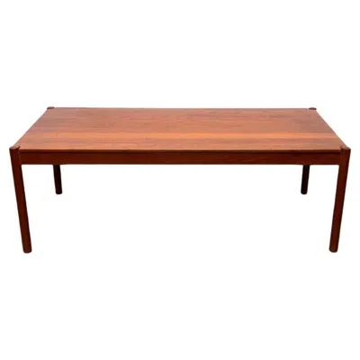 Pre-owned Magnus Olesen Mid-century Danish Couch Table In Solid Teak From , 1960s In Brown
