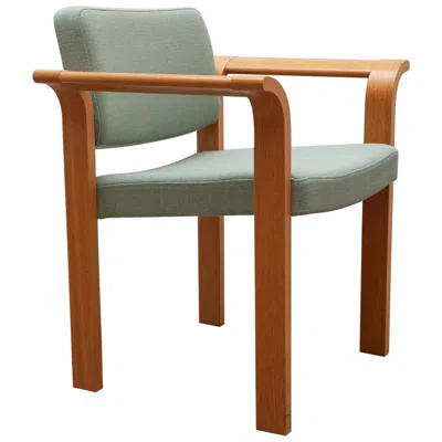 Pre-owned Magnus Olesen Stacking Armchair Scandinavian Mid-century Modern, 1970s In Brown