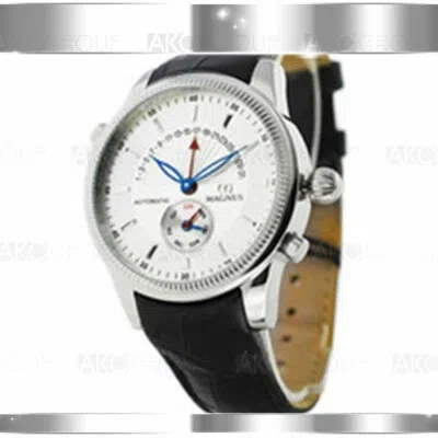 Pre-owned Magnus San Marino M102msb45 Stainless Steel Automatic Chrome Mens Watch