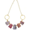 Magpie Rose Peruvian Pink Opal Statement Necklace