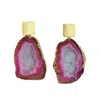 Magpie Rose Women's Pretty Pink Rocks In The Sky Earrings In Pink