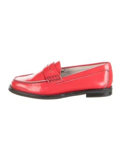 Pre-owned Maguire Leather Loafers In Red