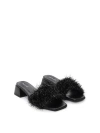 Maguire Merida Sandal In Black Fuzzy